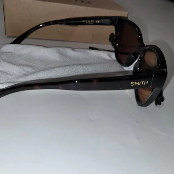 Smith Era Sunglasses Tortoise Frame w/ChromaPop Polarized Rose Gold New in Box - Picture 5 of 12